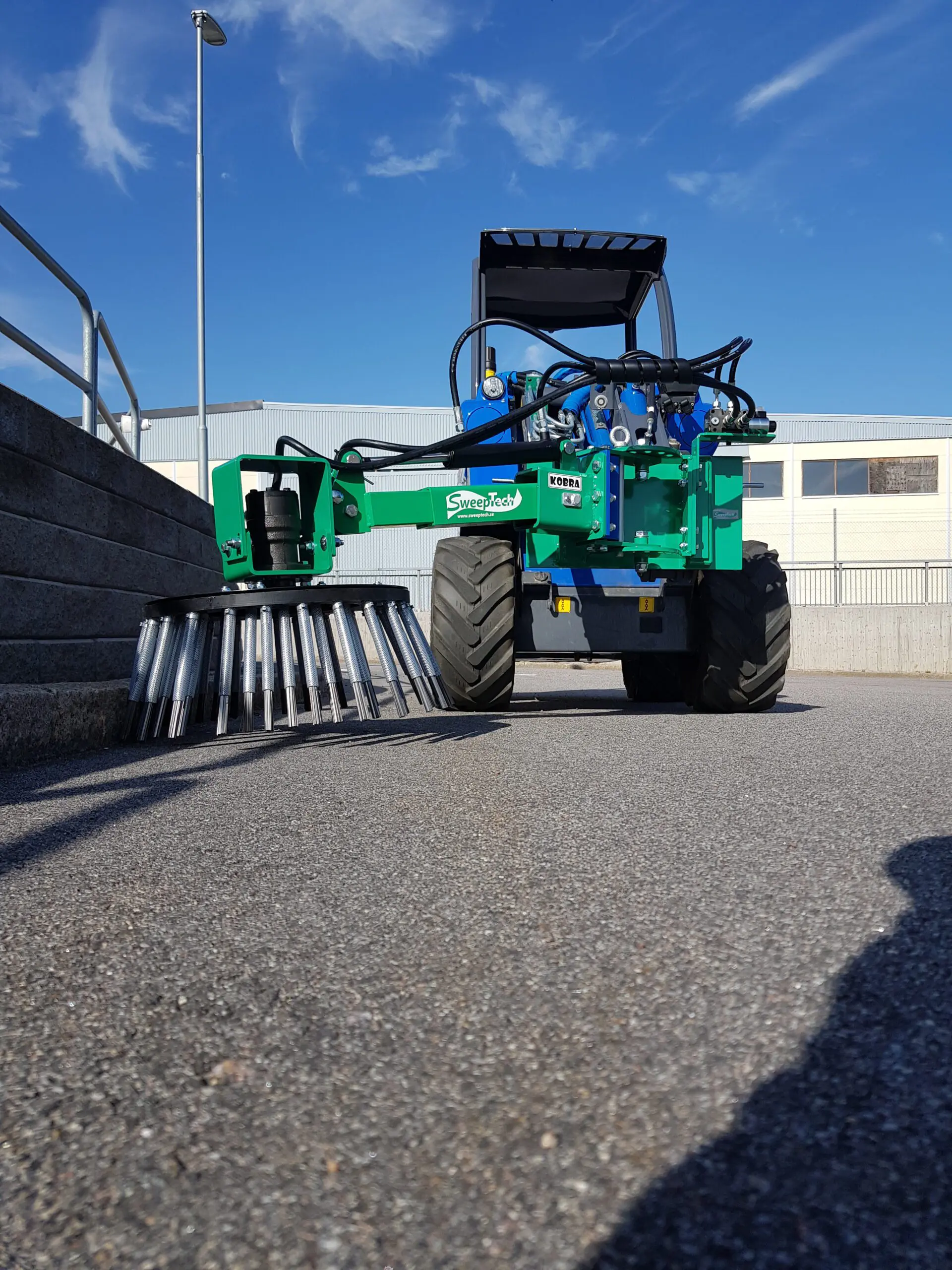 Sweeptech Sopmaskin ogräsborste